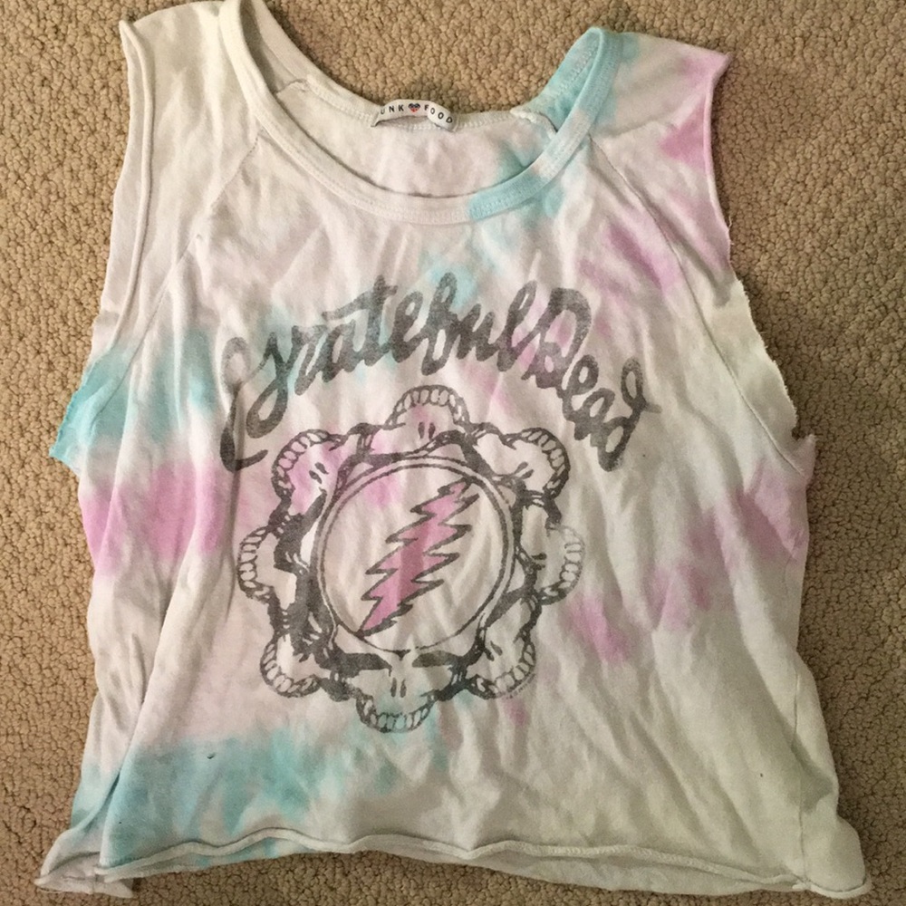 Grateful dead muscle tee